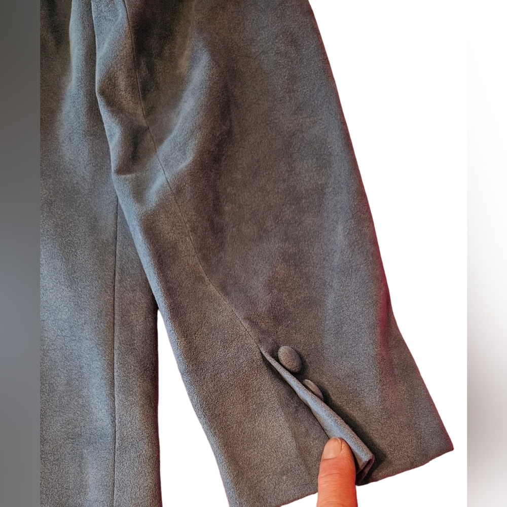 Vintage 70s Ultra Suede Skirt Suit - Picture 12 of 13